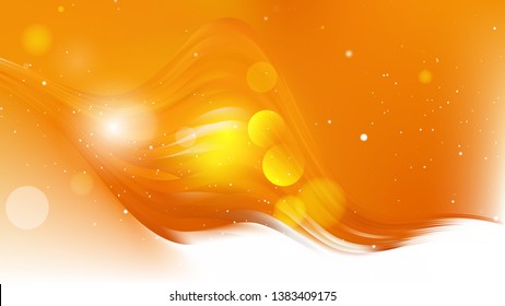 Abstract Orange and White Background Design