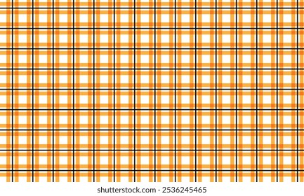 abstract orange white black plaid pattern can be used background, wallpaper, wall cloth.