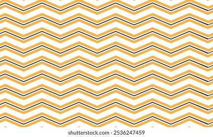 abstrakte orange weiße schwarze wellenförmige Linie Muster verwendet werden kann Hintergrund, Tapete, Wandtuch.