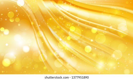 Abstract Orange and White Blurred Bokeh Background Image
