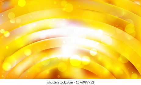 Abstract Orange and White Blurry Lights Background Image
