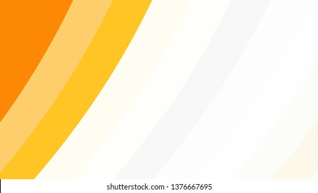 Abstract Orange and White Geometric Shapes Background