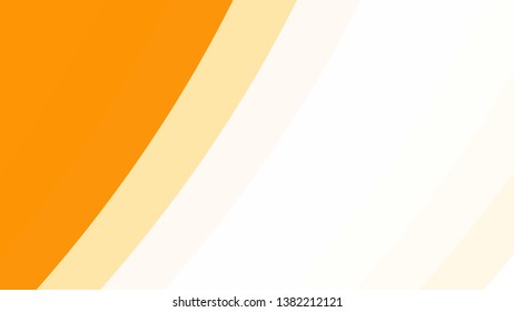Abstract Orange and White Geometric Shapes Background