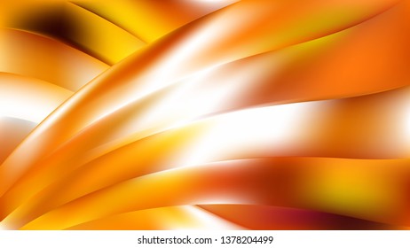 Abstract Orange and White Graphic Background