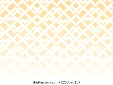 cuadrado blanco anaranjado abstracto, fondo de textura de flecha geométrica a rayas, concepto de primavera