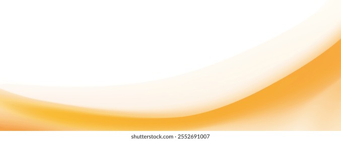 Ilustración Abstractas de diseño de fondo de onda naranja y blanco