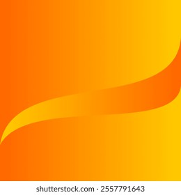 Abstract orange and yellow arch background