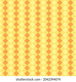Abstract orange and yellow color geometry vector seamless