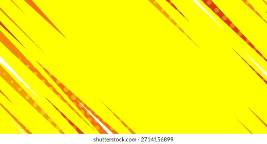 abstrakter orangefarbener und gelber Farbverlauf und Punkthalbton für Hintergrund-Vektorgrafik