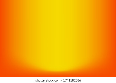 abstract orange yellow color mesh gradient background or wallpaper backdrop, vector.