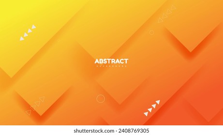abstract orange and yellow diagonal square background
