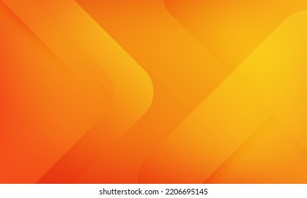 Resumen de fondo geométrico anaranjado y amarillo. Concepto moderno para diseño gráfico, fondo, diseño web, afiche, banner, libro, presentación de diapositivas. Ilustración del vector