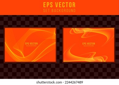 Resumen de fondo geométrico anaranjado y amarillo. Composición dinámica de formas. Diseño de fondo para afiches. Ilustración del vector