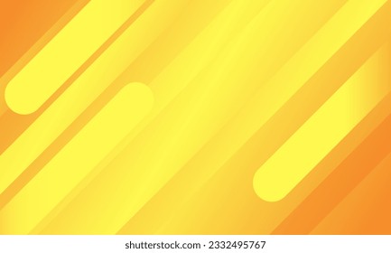 Abstract orange and yellow geometric background. geometric background. Dynamic shapes composition vector design