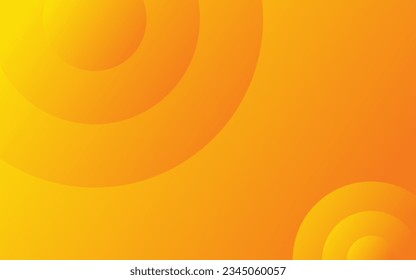 Abstract orange and yellow geometric background. Dynamic shapes composition. Cool background design for posters. Vector illustration