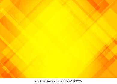 Abstract orange and yellow geometric background. Dynamic shapes composition
