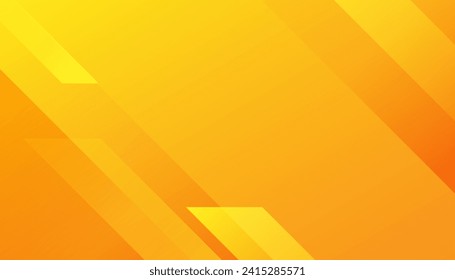 Abstract orange and yellow geometric background. vector design concept. Decorative web layout or poster, banner
