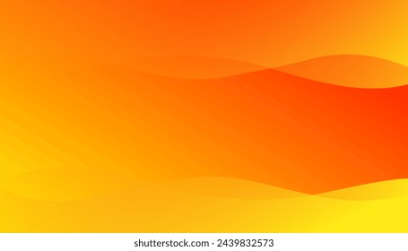 Fondo geométrico abstracto naranja y amarillo. Fondo de pantalla geométrico abstracto. Ilustración de vector