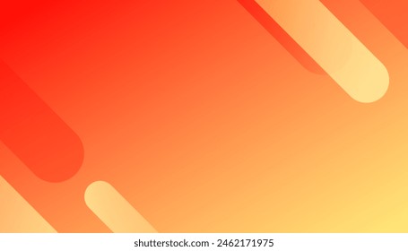 Abstract orange and yellow geometric background. Modern concept for graphic design, It is suitable for posters, flyers, websites, covers, banners, advertising