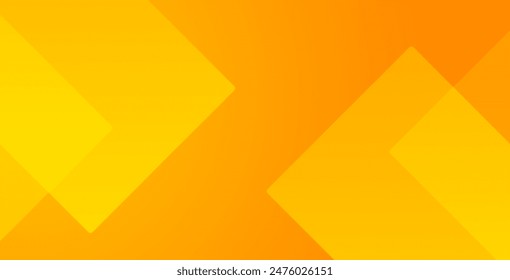 Abstract orange and yellow geometric background. Dynamic shapes composition. Cool background design for posters. Vector illustration