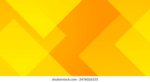 Fondo geométrico Abstractas naranja y amarillo. Composición de Formas dinámicas. Diseño de fondo fresco para carteles. Ilustración vectorial