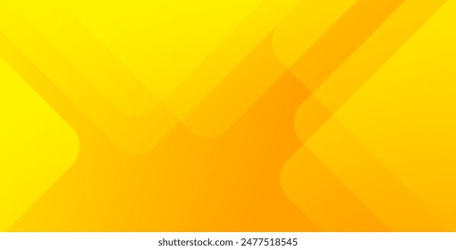 Abstract orange and yellow geometric background. Dynamic shapes composition. Cool background design for posters. Vector illustration