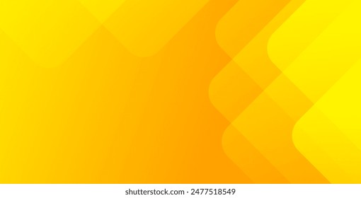 Abstract orange and yellow geometric background. Dynamic shapes composition. Cool background design for posters. Vector illustration