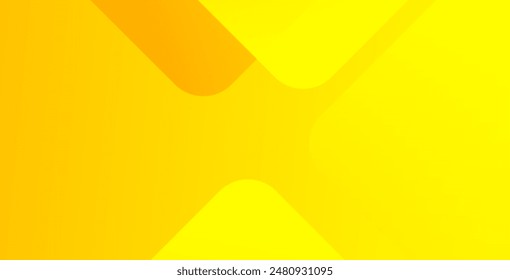 Abstract orange and yellow geometric background. Dynamic shapes composition. Cool background design for posters. Vector illustration