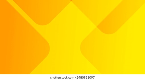 Abstract orange and yellow geometric background. Dynamic shapes composition. Cool background design for posters. Vector illustration