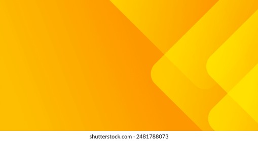 Fondo geométrico Abstractas naranja y amarillo. Composición de Formas dinámicas. Diseño de fondo fresco para carteles. Ilustración vectorial