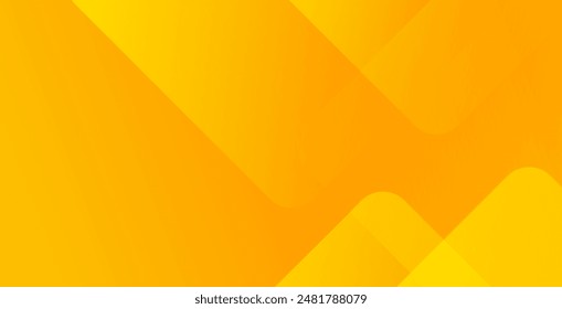 Abstract orange and yellow geometric background. Dynamic shapes composition. Cool background design for posters. Vector illustration