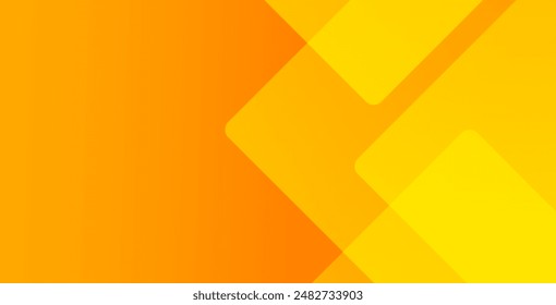 Abstract orange and yellow geometric background. Dynamic shapes composition. Cool background design for posters. Vector illustration
