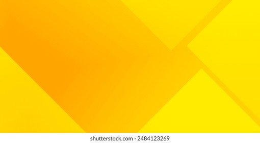 Abstract orange and yellow geometric background. Dynamic shapes composition. Cool background design for posters. Vector illustration
