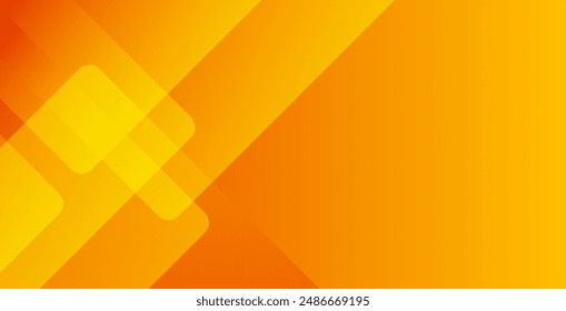 Fondo geométrico Abstractas naranja y amarillo. Composición de Formas dinámicas. Diseño de fondo fresco para carteles. Ilustración vectorial
