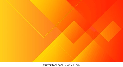 Abstract orange and yellow geometric background. Dynamic shapes composition. Cool background design for posters. Vector eps10 