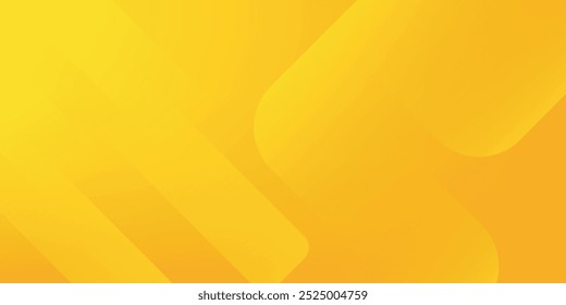Fondo geométrico naranja y amarillo Abstractas. Composición de Formas dinámicas. Diseño de fondo fresco para carteles. Ilustración vectorial