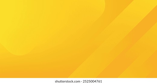 Fondo geométrico naranja y amarillo Abstractas. Composición de Formas dinámicas. Diseño de fondo fresco para carteles. Ilustración vectorial