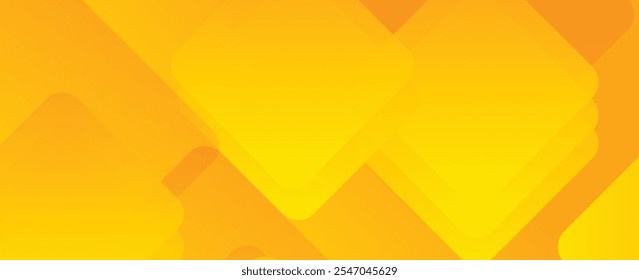 Abstract orange and yellow geometric background. Dynamic shapes composition. Cool background design for posters. Vector EPS 10