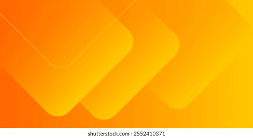 Abstract orange and yellow geometric background featuring dynamic shapes composition. A vibrant and modern design, ideal for posters, banners, and creative projects.