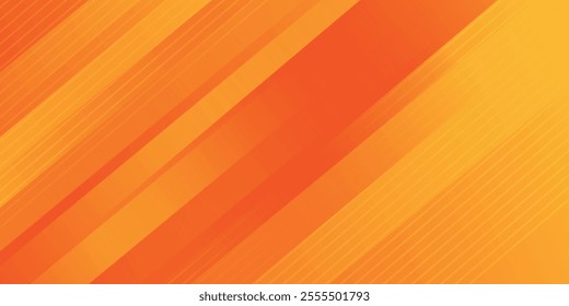 Abstract orange and yellow geometric background. Modern concept for graphic design, background, web design, poster, banner, book, slideshow.