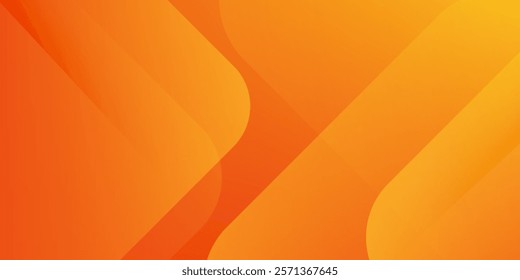 Abstract orange and yellow geometric background. Modern concept for graphic design, background, web design, poster, banner, book, slideshow. Vector illustration