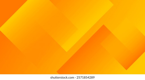 Abstract orange and yellow geometric background featuring dynamic shapes composition. A vibrant and modern design, ideal for posters, banners, and creative projects.