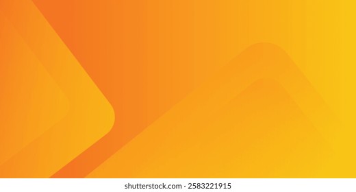 Abstract orange and yellow geometric background. Dynamic shapes composition. Cool background design for posters