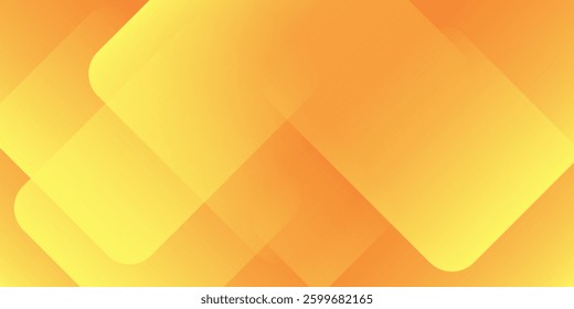 Abstract orange and yellow geometric background. Dynamic shapes composition. Cool background design for posters. Vector illustration