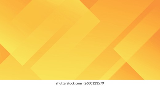 Abstract orange and yellow geometric background. Dynamic shapes composition vector eps10