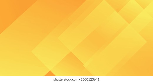 Abstract orange and yellow geometric background. Dynamic shapes composition vector eps10