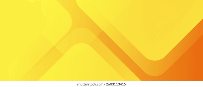 Abstract orange and yellow geometric background. Dynamic shapes composition. Cool background design for posters. Vector illustration