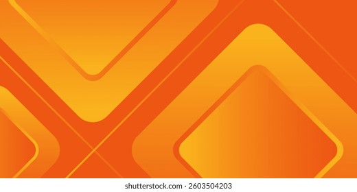 Abstract orange and yellow geometric background. Modern concept for graphic design, background, web design, poster, banner, book, slideshow. Vector illustration. eps5