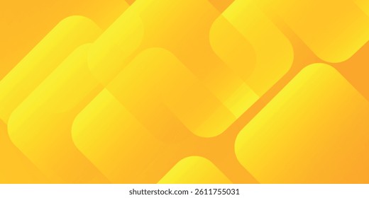 Abstract orange and yellow geometric background. Dynamic shapes composition. vector illustration eps10