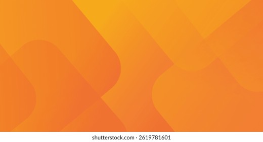 Abstract orange and yellow geometric background. Modern concept for graphic design, background illustration.